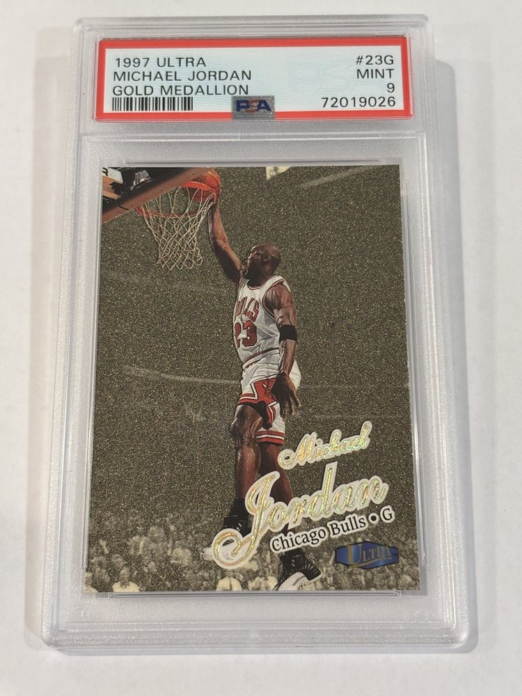 Reference example: Michael Jordan — 1997 Ultra Gold Medallion #23G